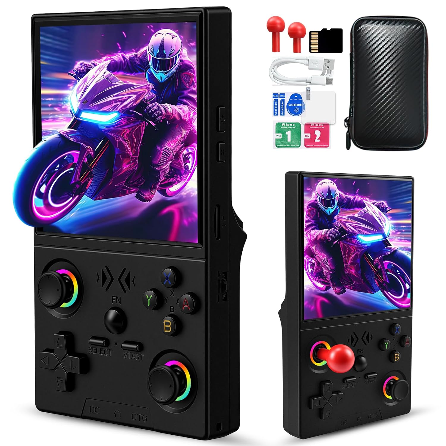 Gaming Console Handheld Android - Consola de Juegos Retro Portátil FLLBW