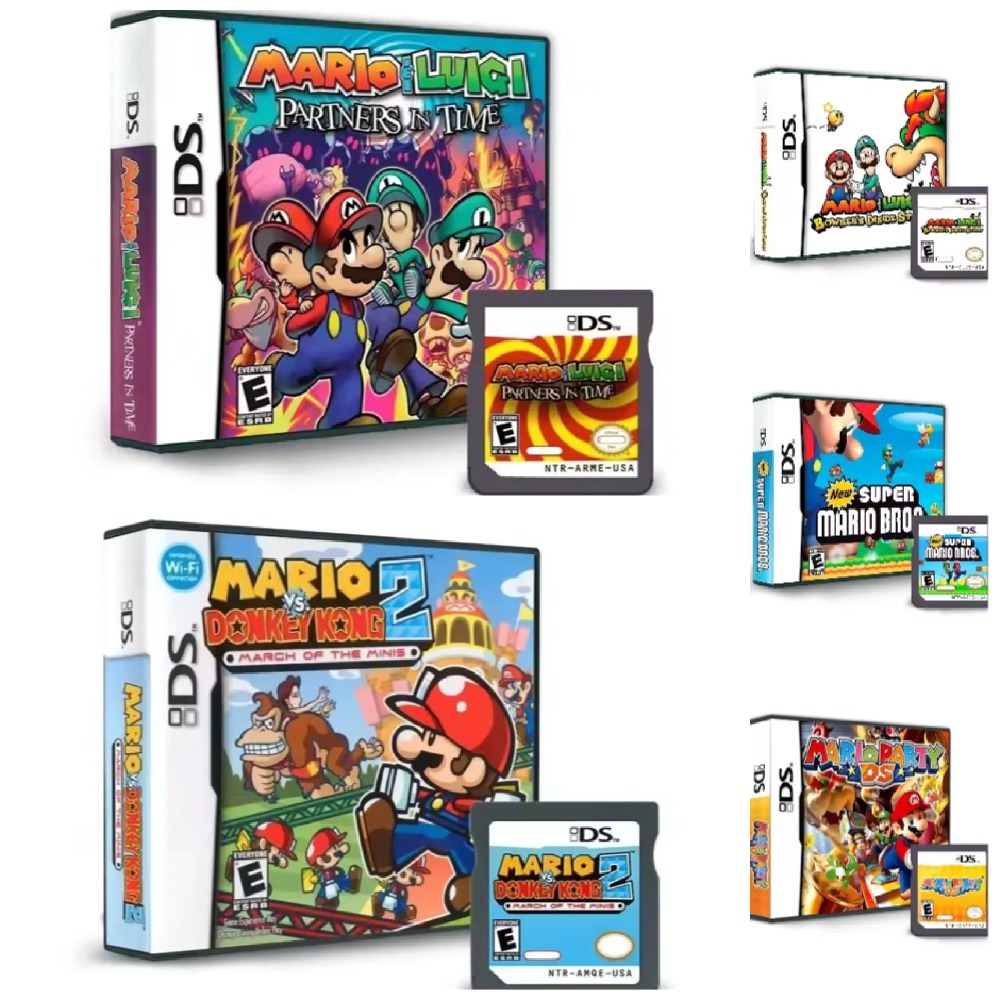 Gaming Console Handheld - Cartucho de juego DS divertido y