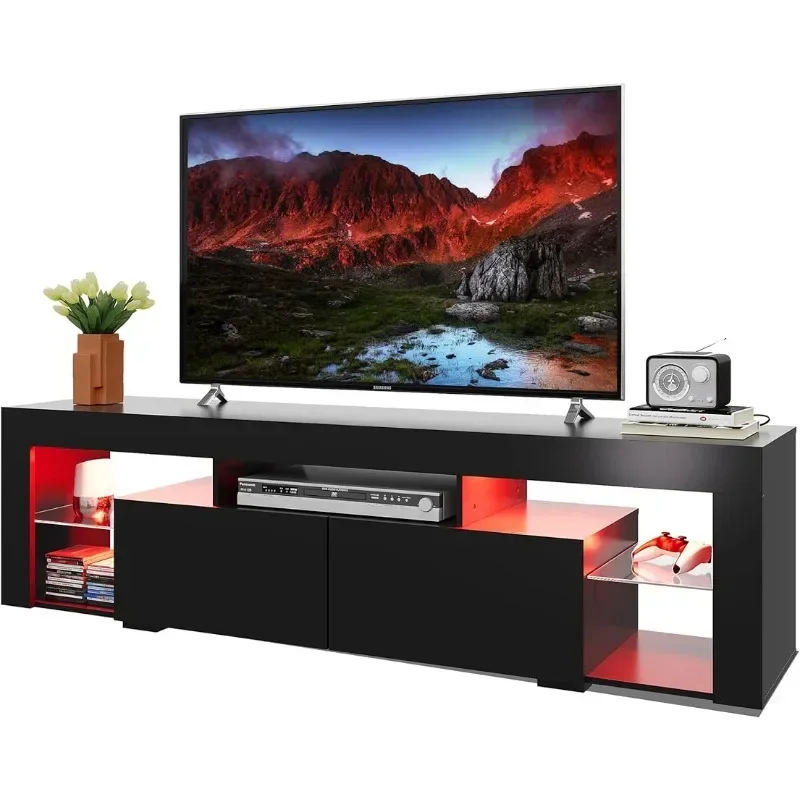 Gaming Console Tv Stand - Consola de TV de madera con