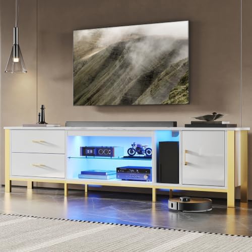 Gaming Console Tv Stand - Soporte para TV de 75/80/85 pulgadas,