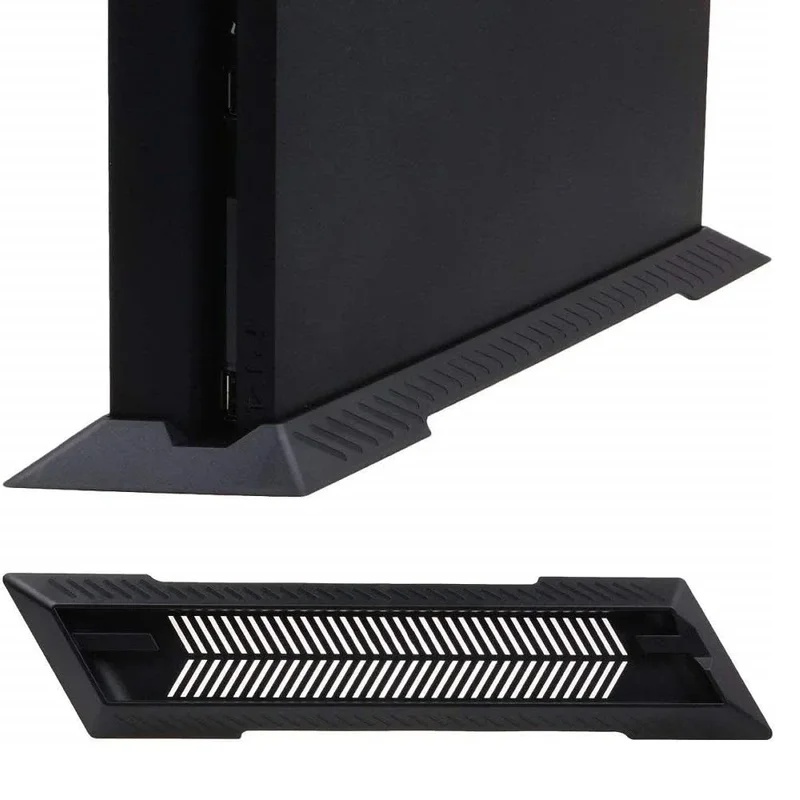 Gaming Console Tv Stand - Soporte vertical antideslizante para refrigeración, base