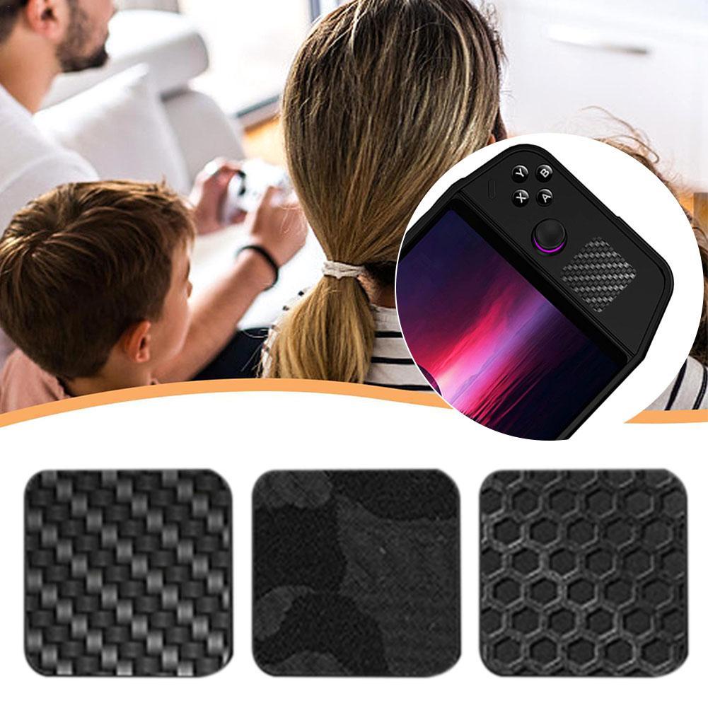 Gaming Console Lenovo - Pegatinas estampadas de fibra de carbono