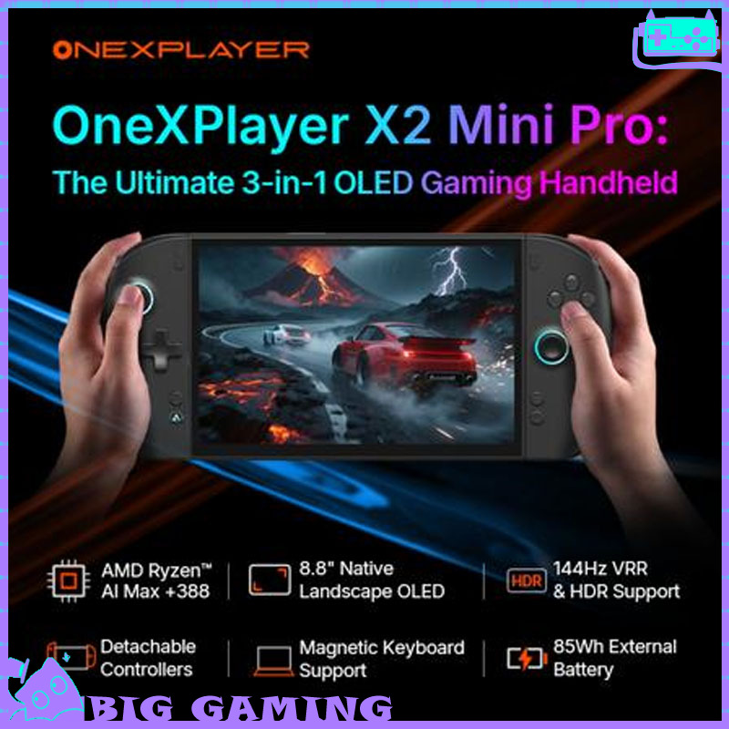 Gaming Console X2 - Consola de Juegos Portátil OneXPlayer X2
