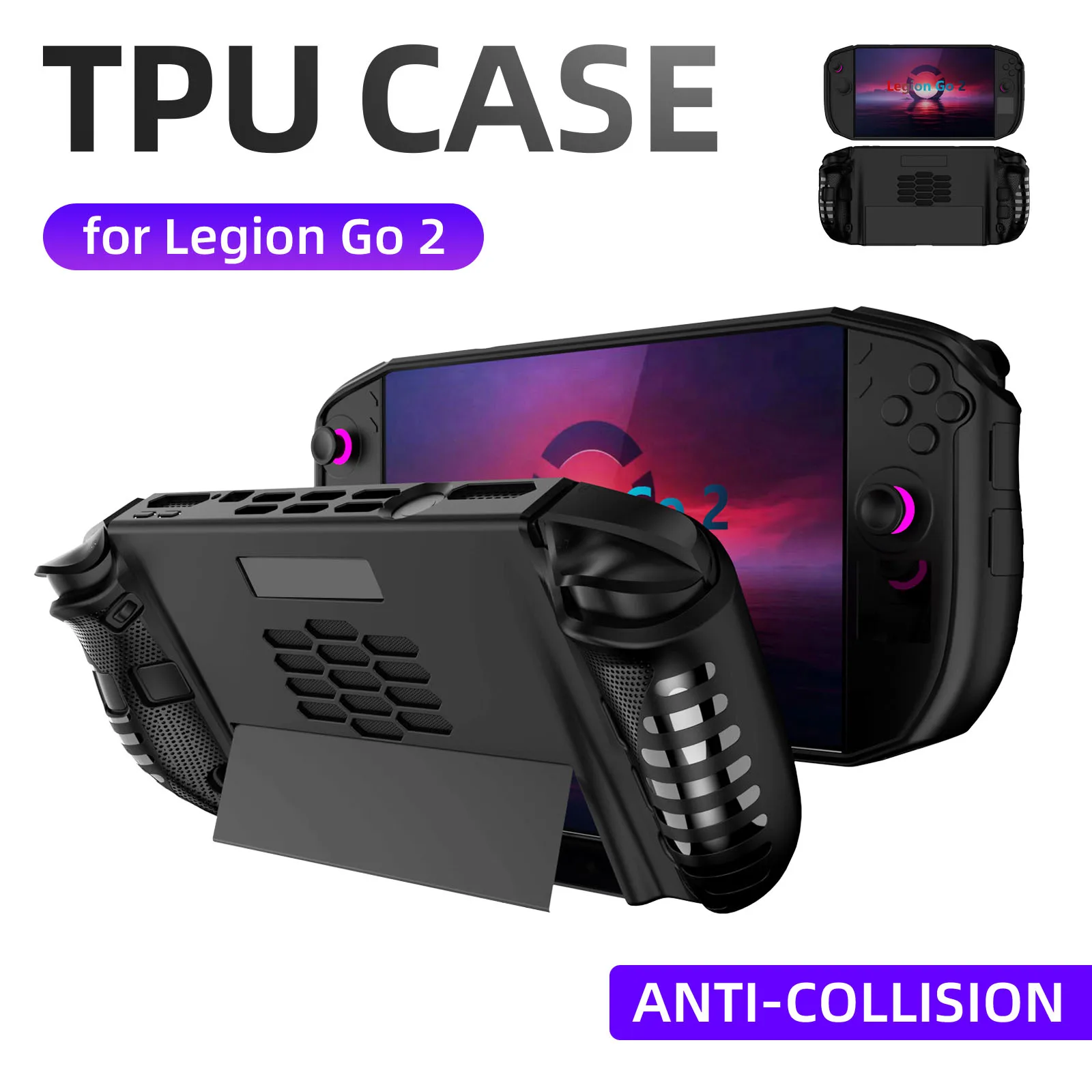 Gaming Console Lenovo - Funda de TPU para Lenovo Legion