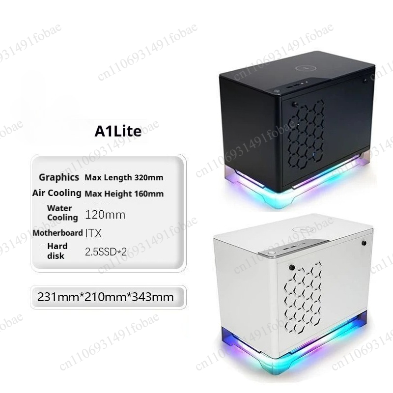 Gaming Console With - Caja Mini ITX A1 Lite, Compatible