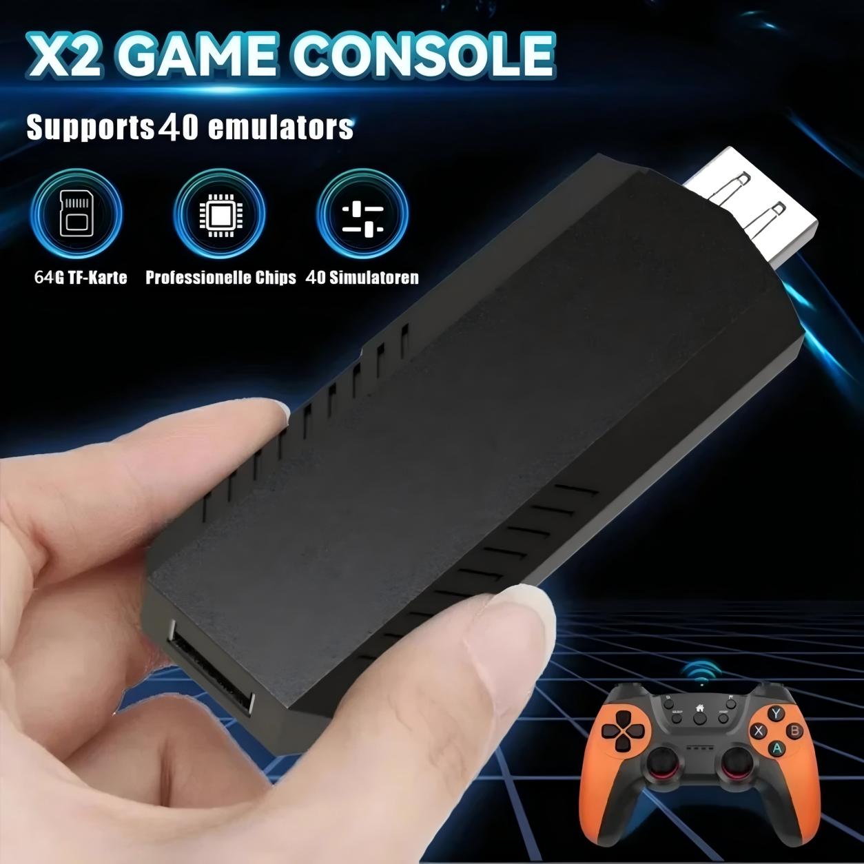 Consola de Videojuegos 64G Gam - Gaming Console X2 reseña y precio