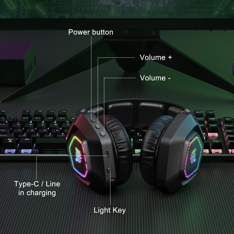 ONIKUMA B100 Auriculares inalá - Gaming Console Amazon reseña y precio