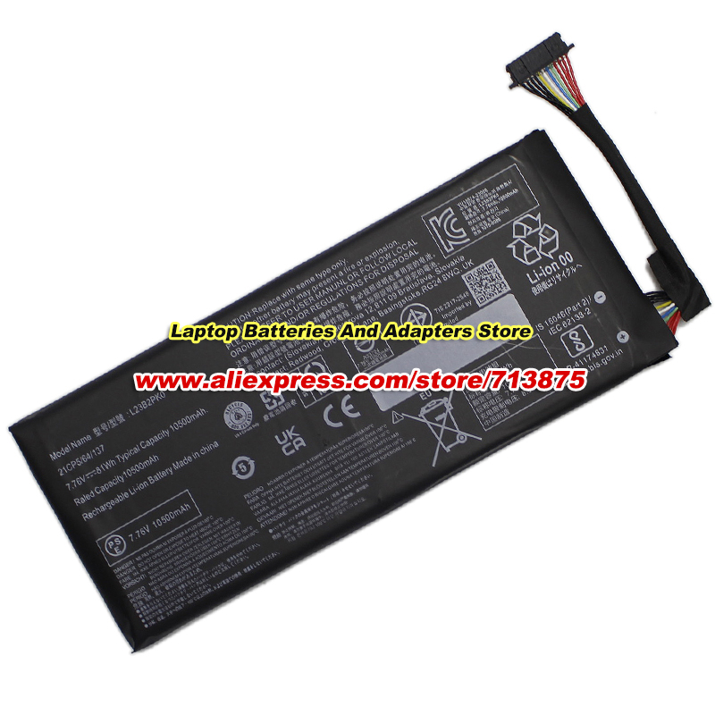 Batería 81Wh L23B2PK0 7.76V 10 - Gaming Console Lenovo reseña y precio