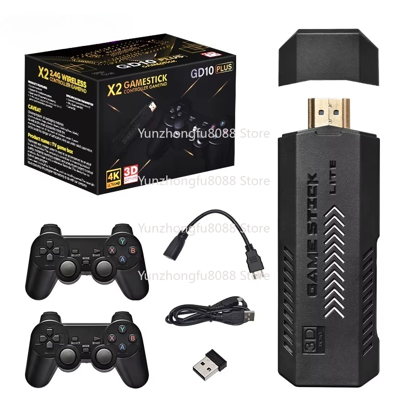 L GD10 Plus Game Stick 4k Blac - Gaming Console X2 reseña y precio