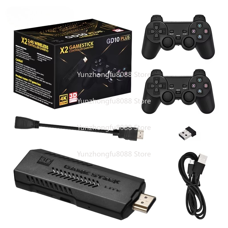 L GD10 Plus Game Stick 4k Blac - Gaming Console X2 reseña y precio