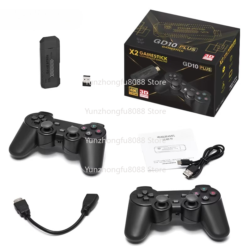 L GD10 Plus Game Stick 4k Blac - Gaming Console X2 reseña y precio