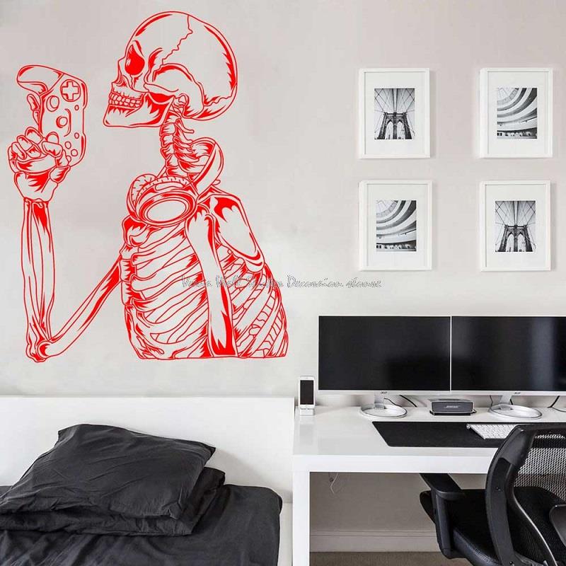 Pegatinas de pared para jugado - Gaming Console Room reseña y precio