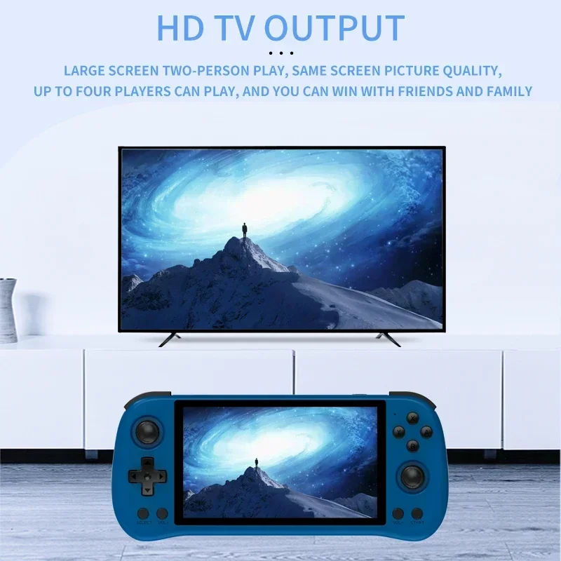 80000 juegos 512G POWKIDDY X55 - Gaming Console X55 reseña y precio
