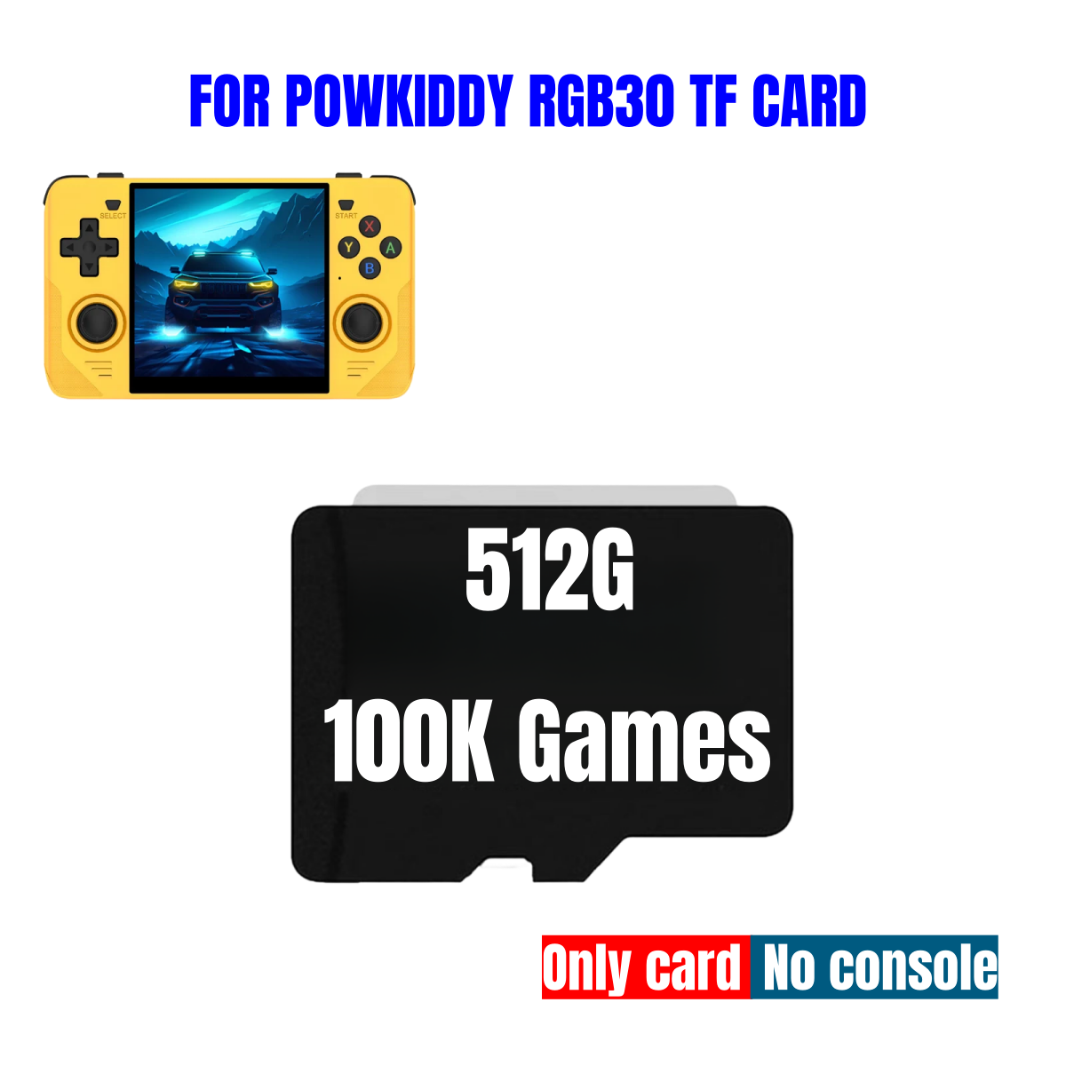 Para Powkiddy RGB30 Tf Card co - Gaming Console X55 reseña y precio