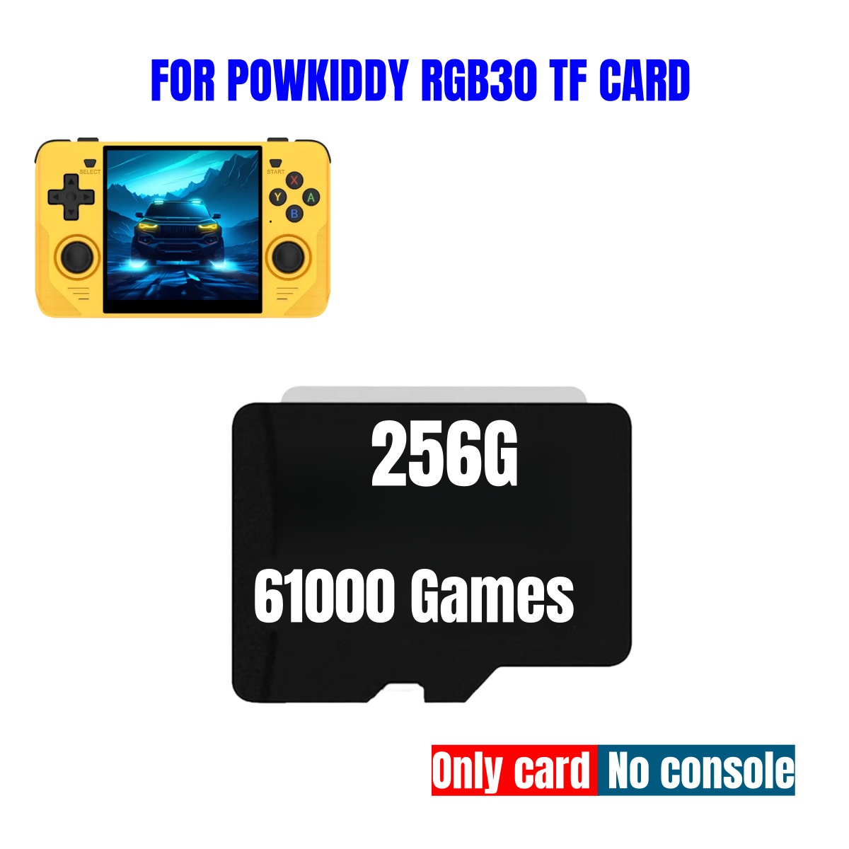 Para Powkiddy RGB30 Tf Card co - Gaming Console X55 reseña y precio