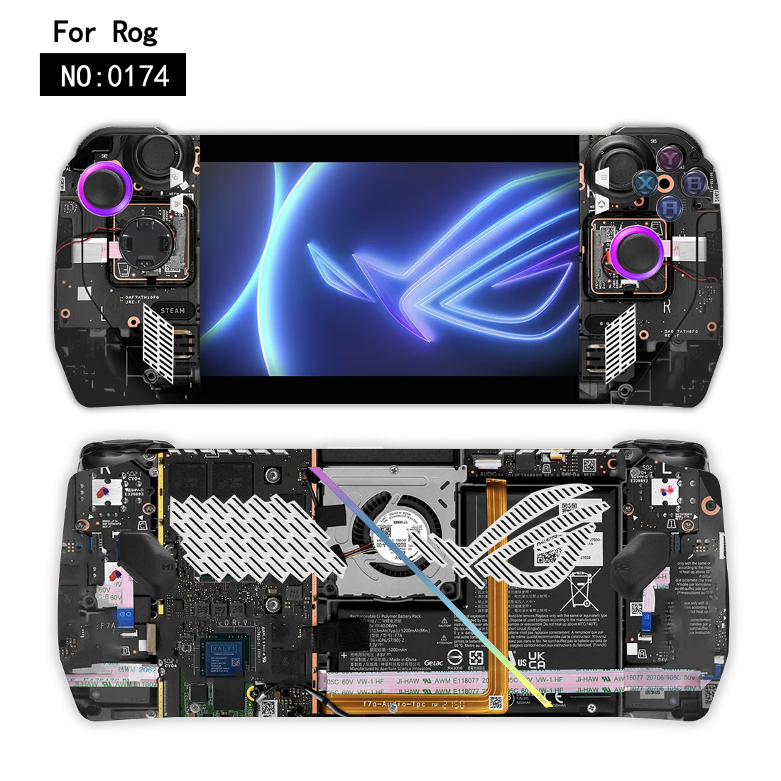 Nuevas pegatinas, funda para c - Gaming Console Handheld reseña y precio