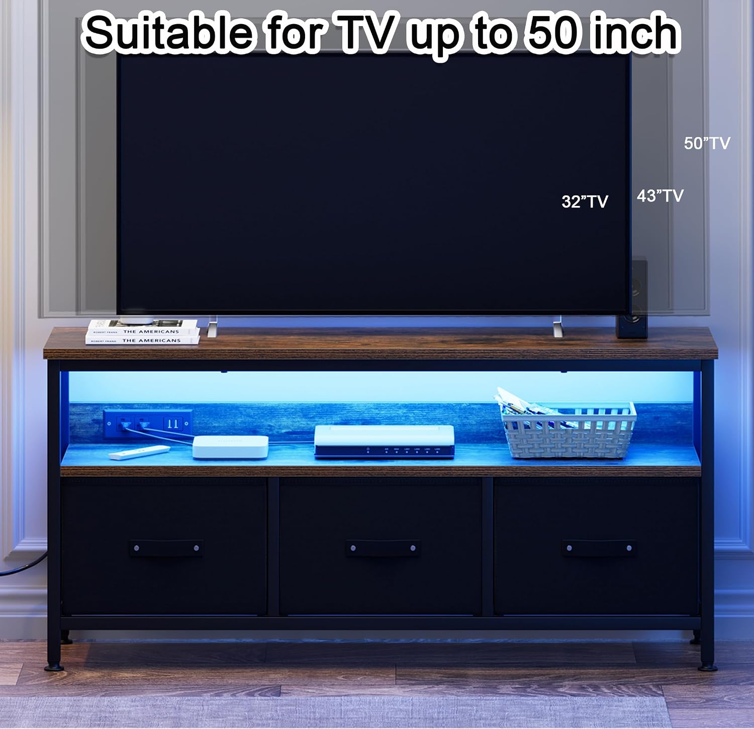 Soporte para TV de 39 a 50 Pul - Gaming Console Tv Stand reseña y precio