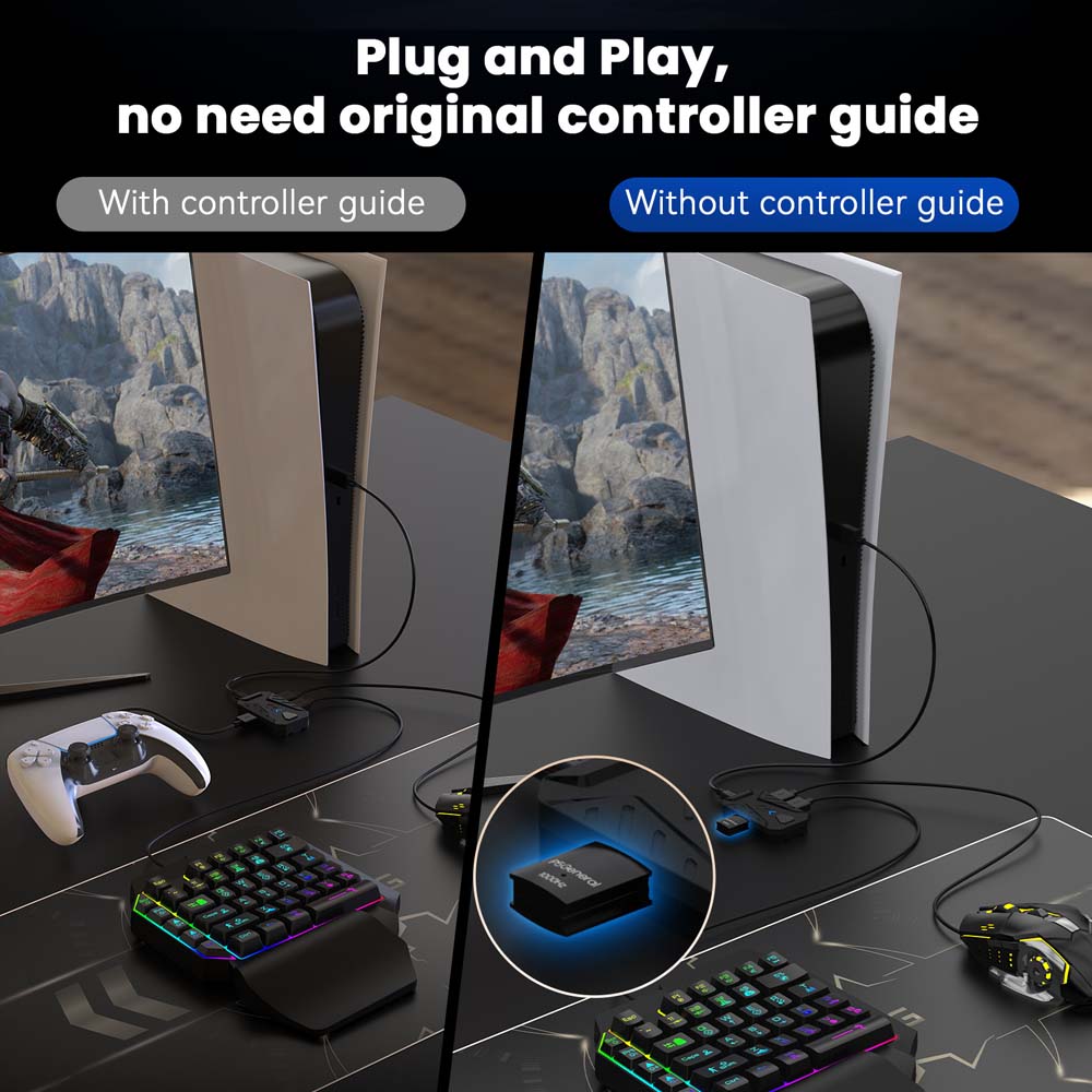 Combo de teclado y ratón para  - Gaming Console Keyboard reseña y precio