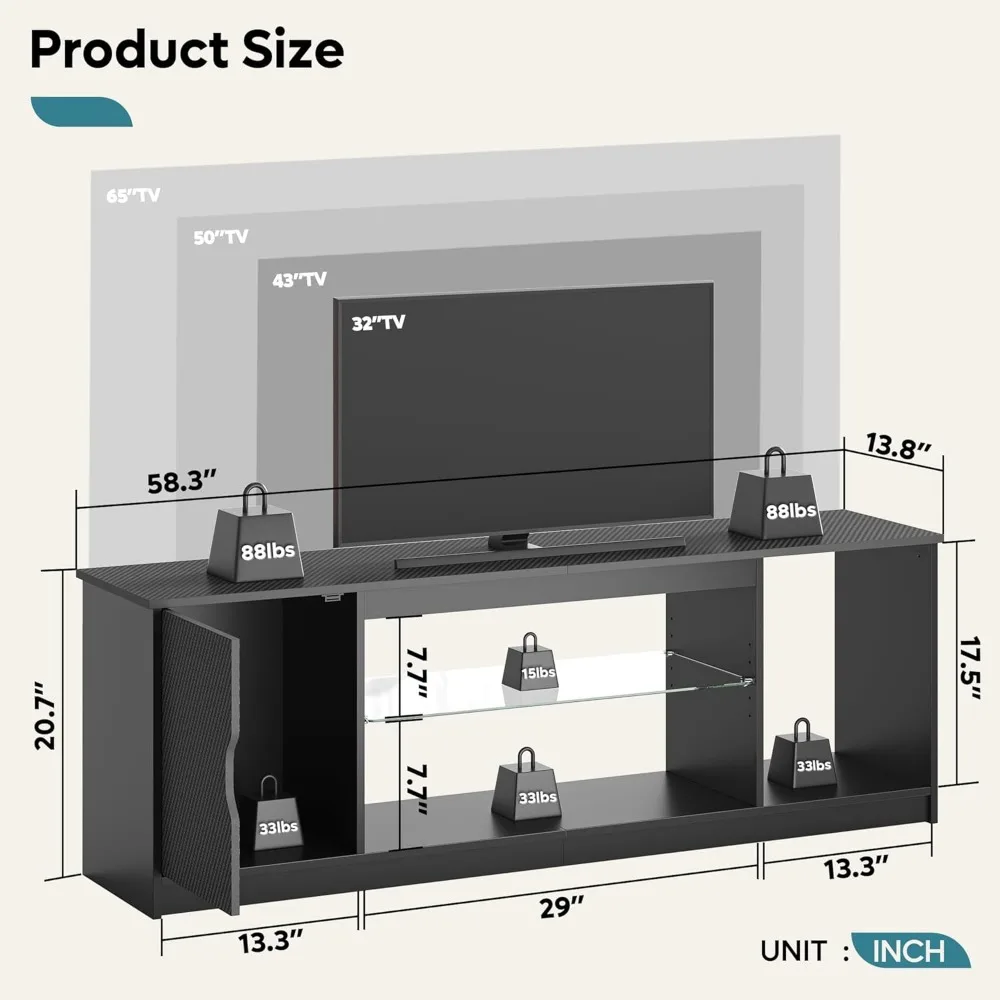 Bestier Centro de entretenimie - Gaming Console Tv Stand reseña y precio