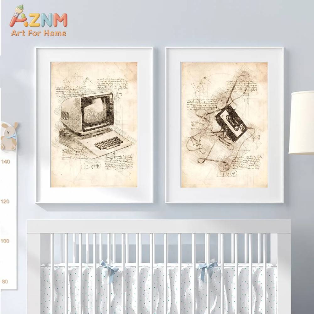 AZNM - Lienzo Decorativo con D - Gaming Console Room reseña y precio