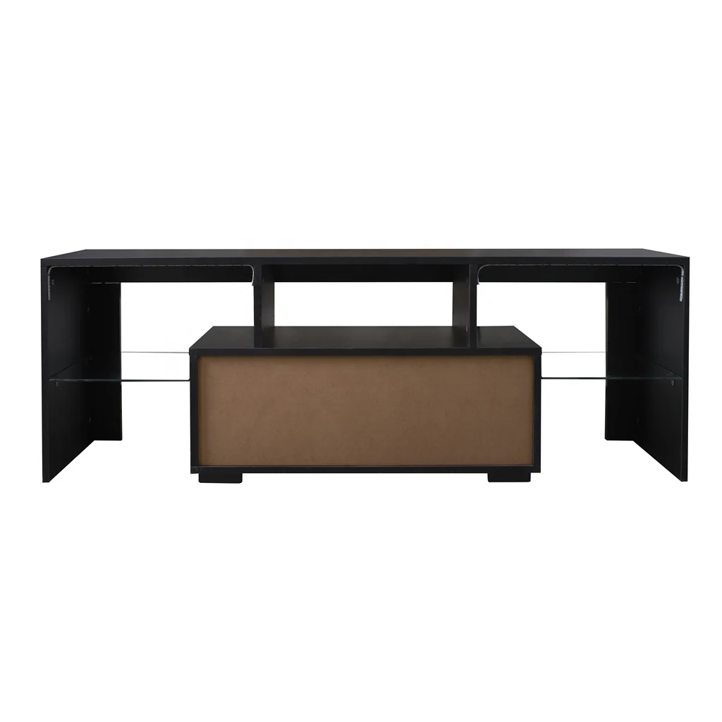 # Soporte para TV negro con lu - Gaming Console Tv Stand reseña y precio