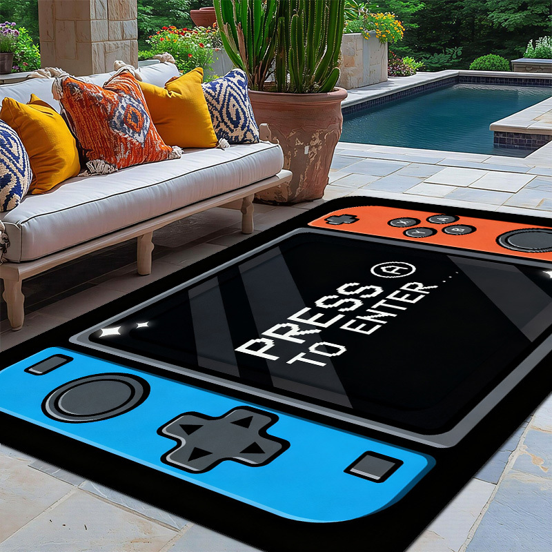 Alfombra de franela antidesliz - Gaming Console Room reseña y precio