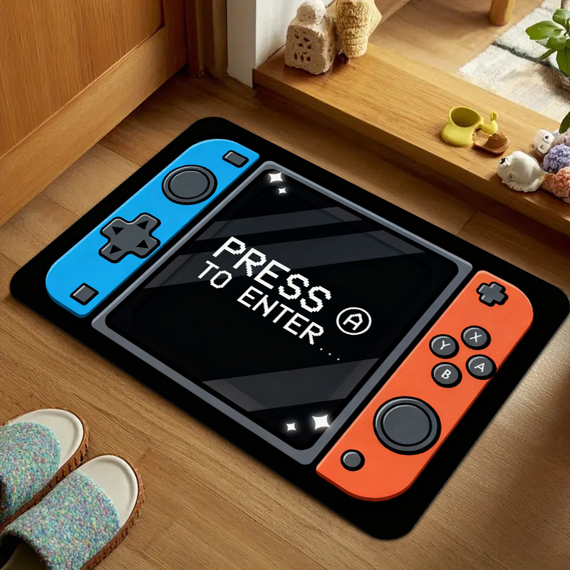 Alfombra de franela antidesliz - Gaming Console Room reseña y precio