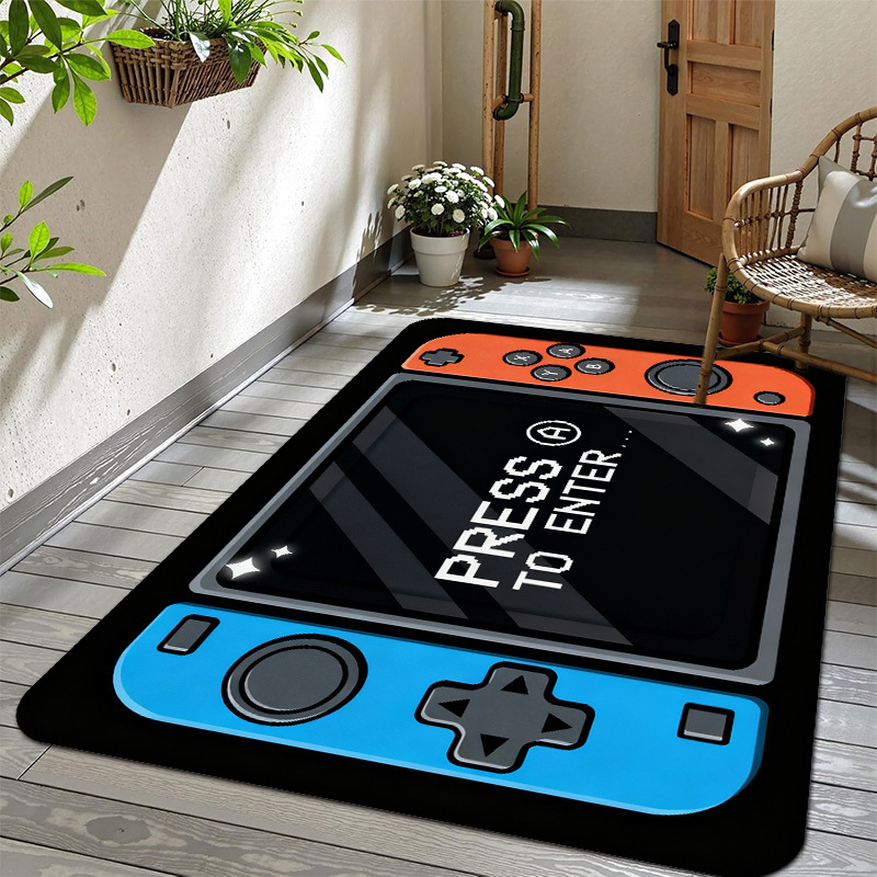 Alfombra de franela antidesliz - Gaming Console Room reseña y precio