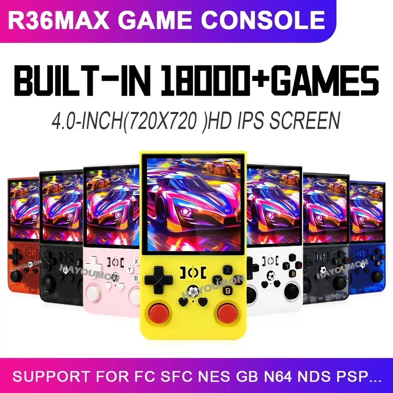 Consola de Videojuegos Retro P - Gaming Console R36 Max reseña y precio