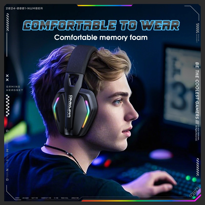 ONIKUMA GT826 Auriculares inal - Gaming Console Amazon reseña y precio